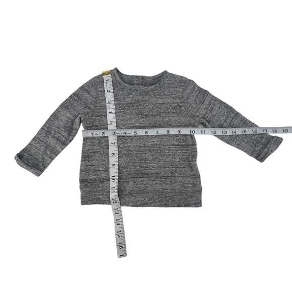 Baby Gap Long Sleeve Gray Shirt Size 12-18 Months Girl’s - Picture 4 of 5